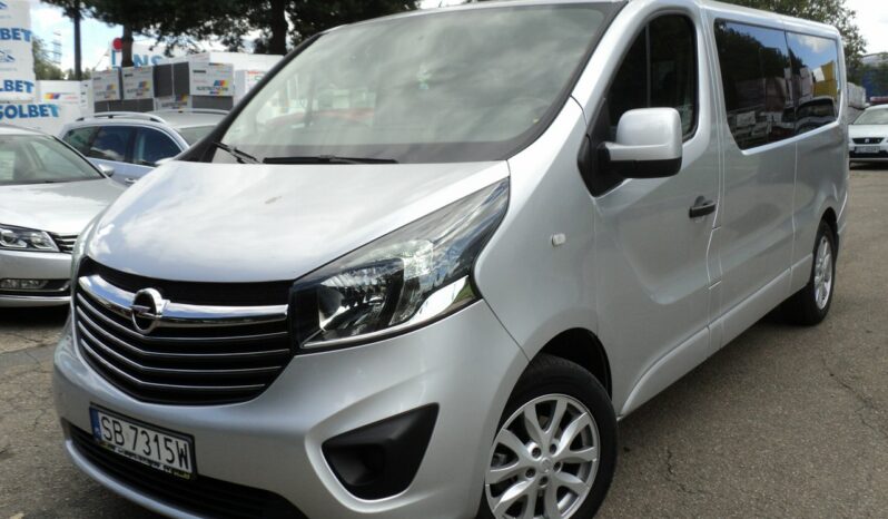 Opel Vivaro Long 1.6 CDTI 125 KM Klimatyzacja 9 Osób Alu  Salon PL Kredyt full