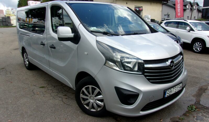 Opel Vivaro Long 1.6 CDTI 125 KM Klimatyzacja 9 Osób Alu  Salon PL Kredyt full