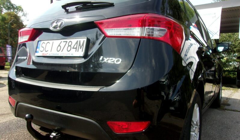Hyundai ix20 Klimatyzacja, 4x ele szyby, Ele lusterka, Podgrz. fotele, Hak full