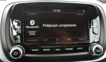 Fiat 500x Klimatronic 2-stref, Nawigacja, Alu 18″, Ele szyby, Ele lusterka full