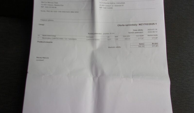 Opel Vivaro Klimatyzacja, Ele szyby, Ele lusterka, 3 osobowy, 2900 DMC full
