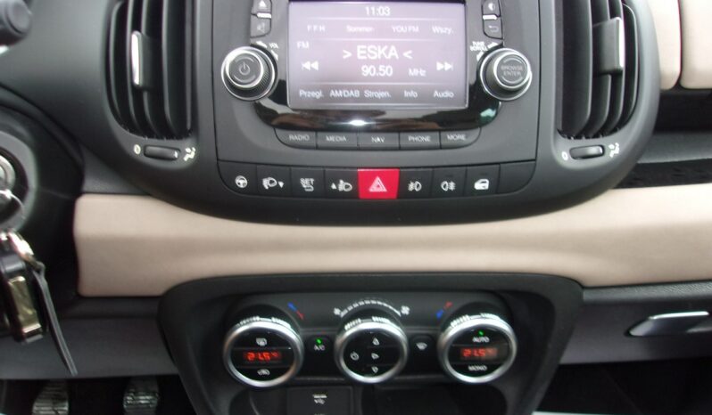 Fiat 500L L 1.4 Turbo Lounge, Klimatronic 2-stref, 2 kpl. kół, Kamera, PDC full