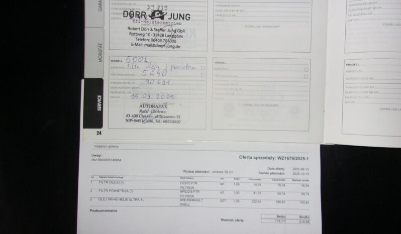 Fiat 500L L 1.4 Turbo Lounge, Klimatronic 2-stref, 2 kpl. kół, Kamera, PDC full