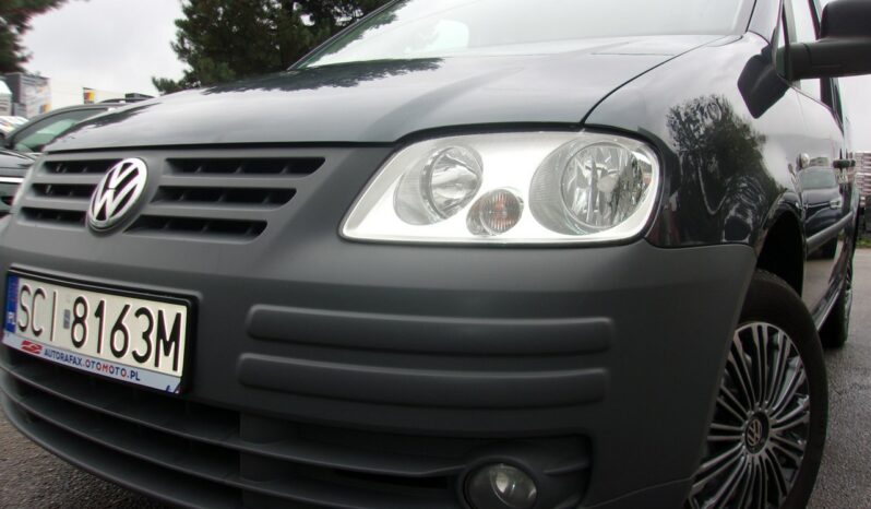 Volkswagen Caddy Klimatyzacja, Podgrz. fotele, Ele szyby, Ele lusterka, Hak full