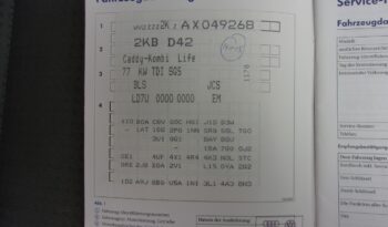 Volkswagen Caddy Klimatyzacja, Podgrz. fotele, Ele szyby, Ele lusterka, Hak full