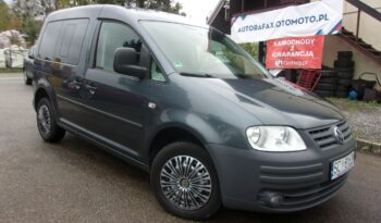 Volkswagen Caddy Klimatyzacja, Podgrz. fotele, Ele szyby, Ele lusterka, Hak full